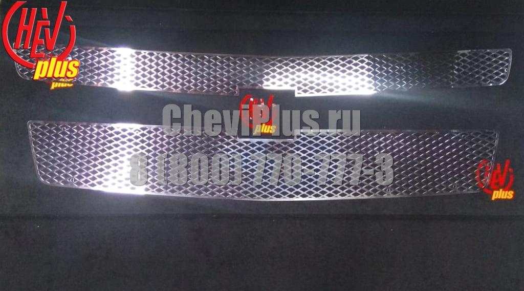 Зашита радиатора Шевроле Экспресс путем установки защитной сетки в компании Шеви Плюс
